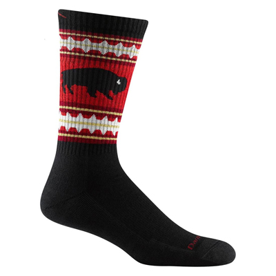 MĘSKIE SKARPETY TREKKINGOWE DARN TOUGH M'S VANGRIZZLE BOOT MIDWEIGHT HIKING SOCK - BLACK